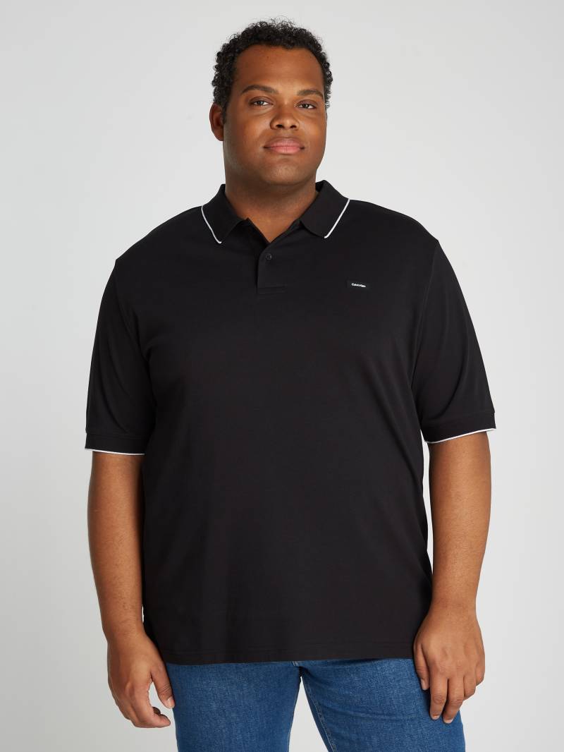 Calvin Klein Big&Tall Poloshirt »BT-STRETCH PIQUE TIPPING POLO«, Grosse Grössen von Calvin Klein Big&Tall