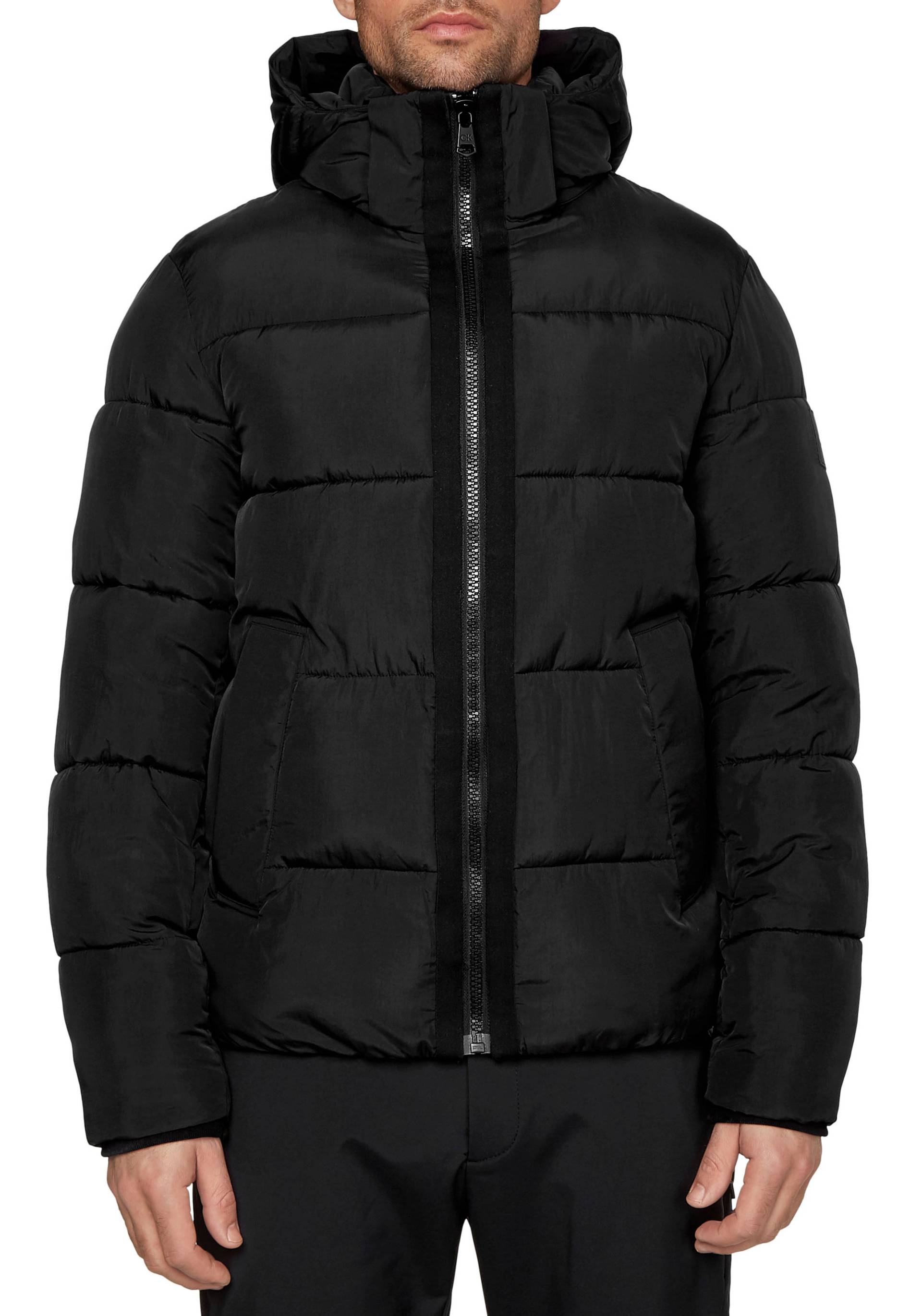 Calvin Klein Big&Tall Steppjacke »BT_CRINKLE NYLON PUFFER JACKET«, mit Kapuze, mit Markenlabel von Calvin Klein Big&Tall