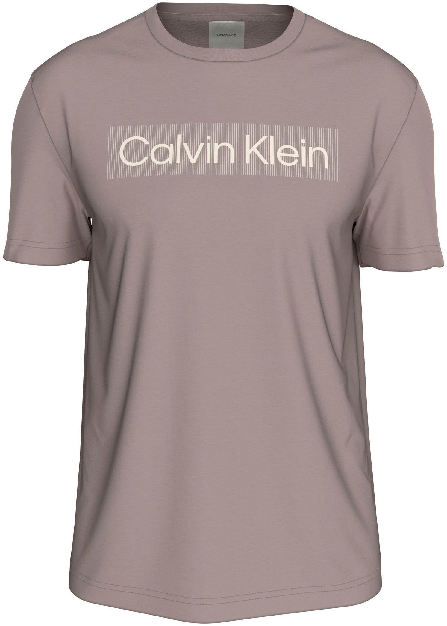 Calvin Klein Big&Tall T-Shirt »BT_BOX STRIPED LOGO T-SHIRT«, in Grossen Grössen mit Logoschriftzug von Calvin Klein Big&Tall