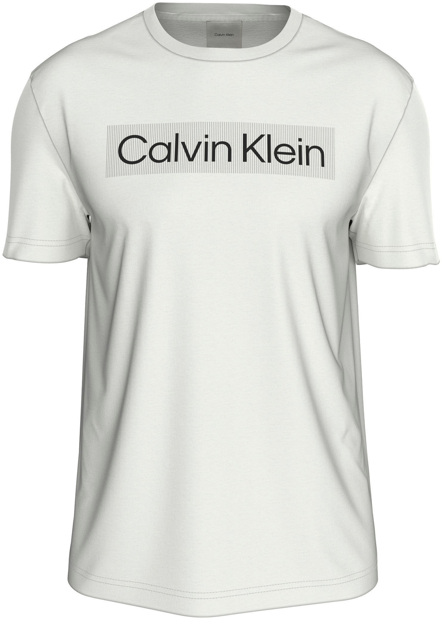 Calvin Klein Big&Tall T-Shirt »BT_BOX STRIPED LOGO T-SHIRT«, in Grossen Grössen mit Logoschriftzug von Calvin Klein Big&Tall