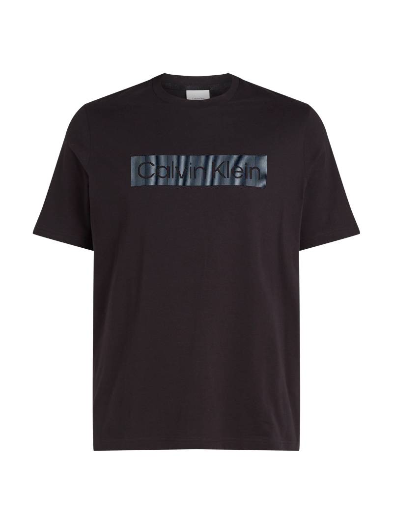 Calvin Klein Big&Tall T-Shirt »BT_BOX STRIPED LOGO T-SHIRT«, in Grossen Grössen mit Logoschriftzug von Calvin Klein Big&Tall