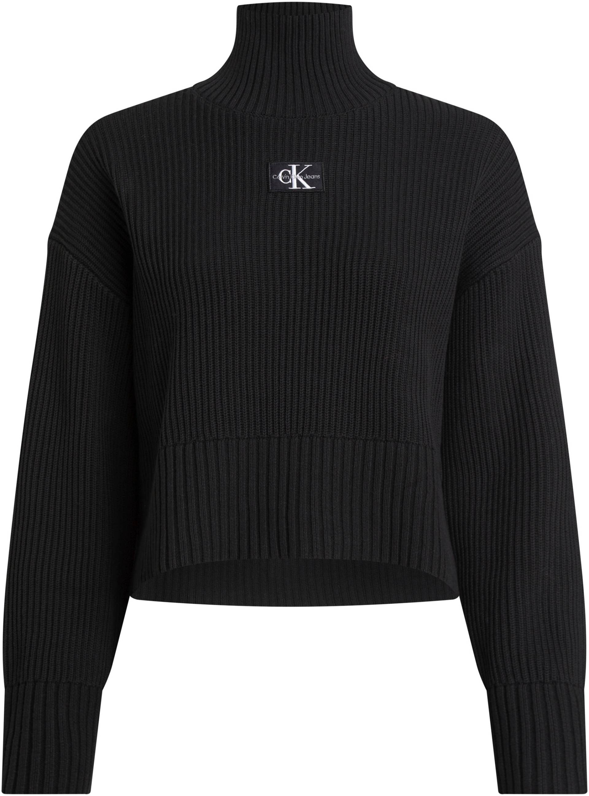 Calvin Klein Jeans Plus Rollkragenpullover »PLUS LABEL CHUNKY SWEATER« von Calvin Klein Jeans Plus