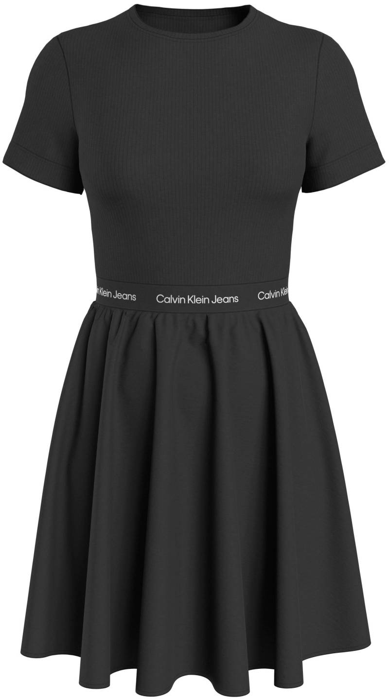 Calvin Klein Jeans Plus Skaterkleid »PLUS LOGO ELASTIC SS DRESS«, Grosse Grössen von Calvin Klein Jeans Plus