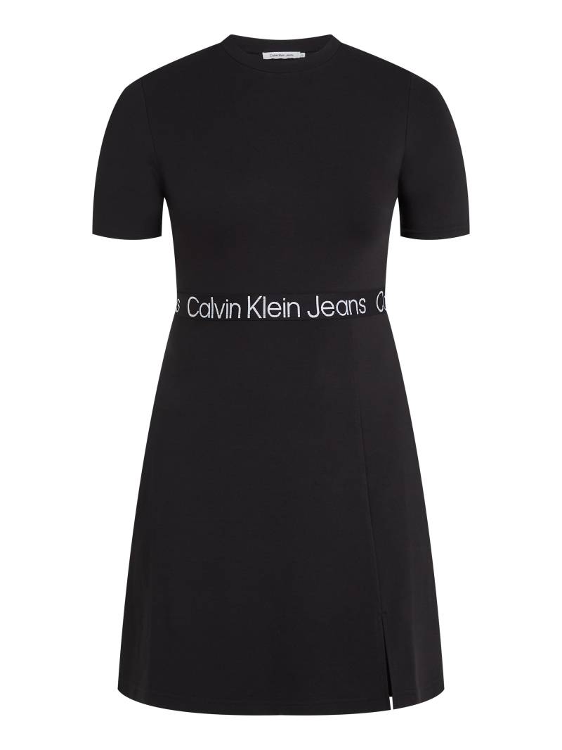 Calvin Klein Jeans Plus Skaterkleid »PLUS TAPE MILANO SS DRESS«, in Grossen Grössen und mit Logoschriftzug von Calvin Klein Jeans Plus