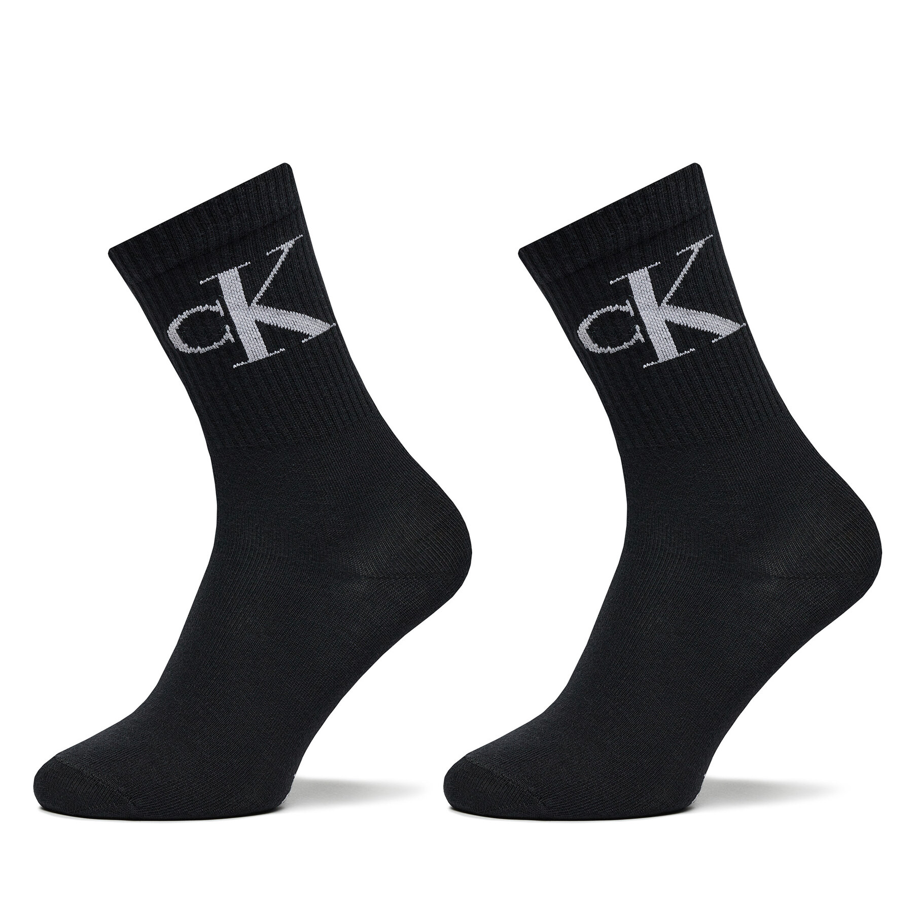 2er-Set hohe Damensocken Calvin Klein Jeans 701228811 Schwarz von Calvin Klein Jeans