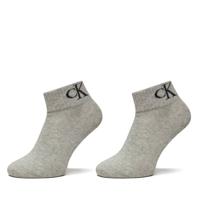 2er-Set hohe Damensocken Calvin Klein Jeans 701228813 Grau von Calvin Klein Jeans