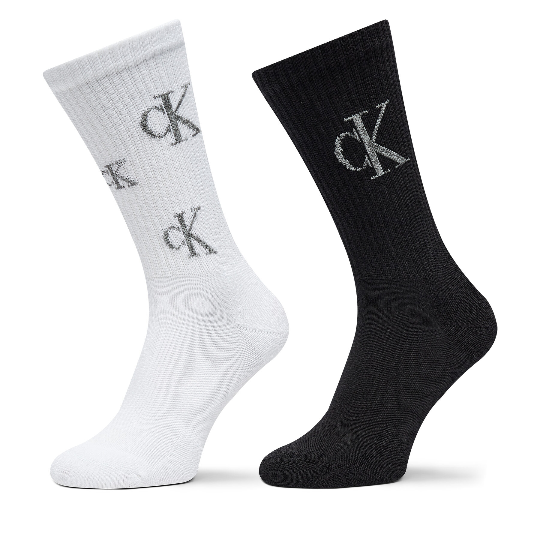 2er-Set hohe Damensocken Calvin Klein Jeans 701229465 Weiß von Calvin Klein Jeans