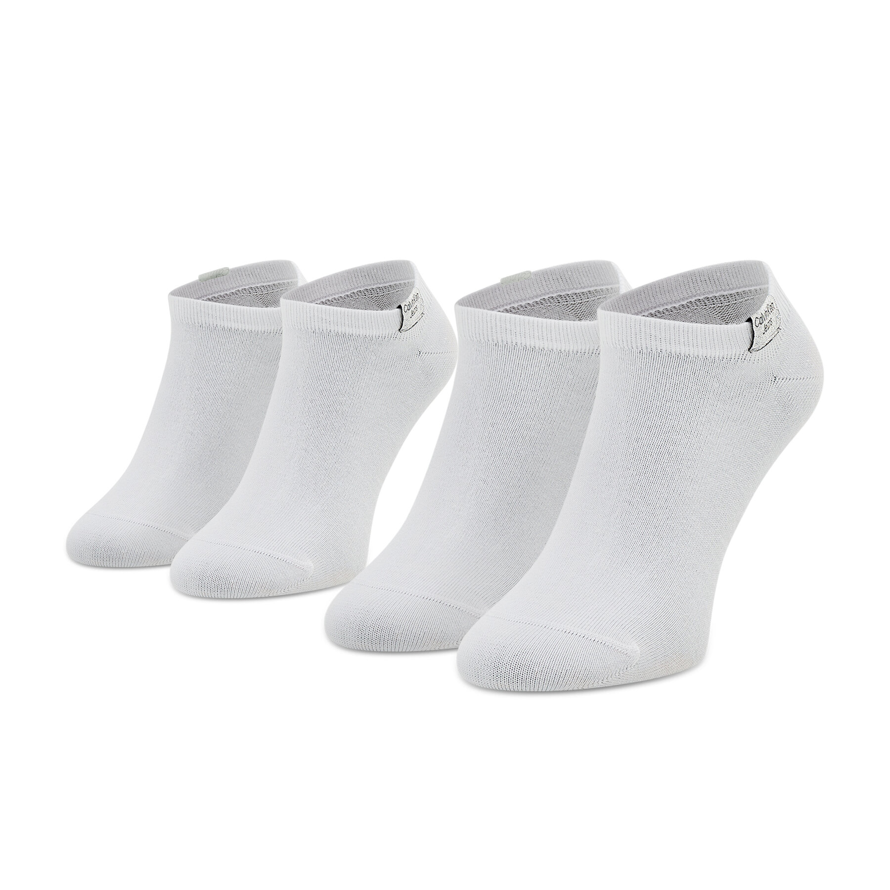 2er-Set niedrige Damensocken Calvin Klein Jeans 701218749 Weiß von Calvin Klein Jeans