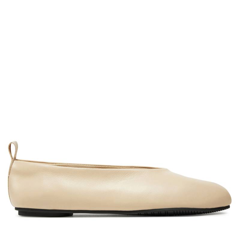 Ballerinas Calvin Klein Jeans Ballerina Leather YW0YW01803 Beige von Calvin Klein Jeans