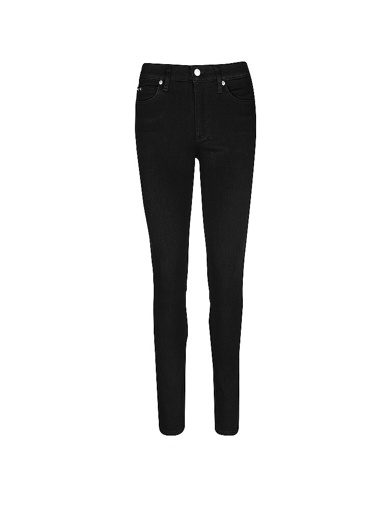 CALVIN KLEIN JEANS Jeans Skinny Fit schwarz | 25/L32 von Calvin Klein Jeans