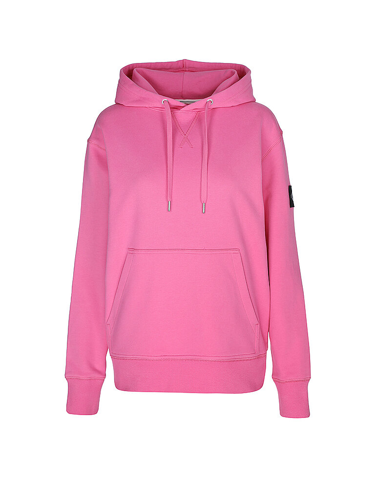 CALVIN KLEIN JEANS Kapuzensweater - Hoodie pink | M von Calvin Klein Jeans