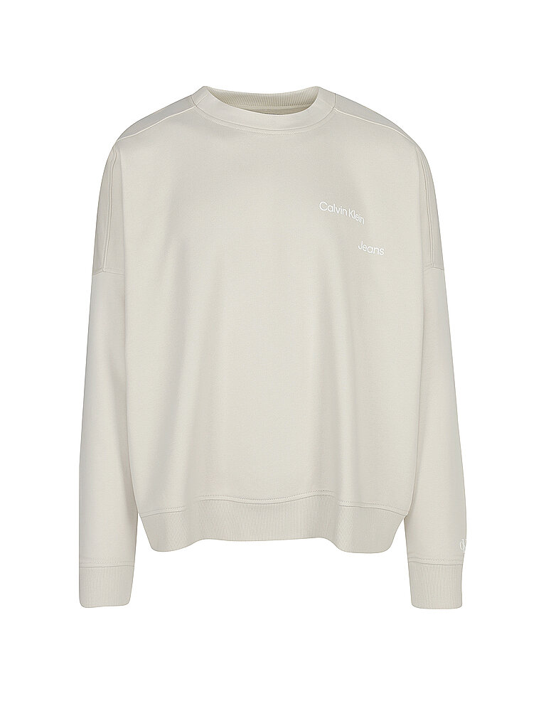 CALVIN KLEIN JEANS Sweater  beige | M von Calvin Klein Jeans