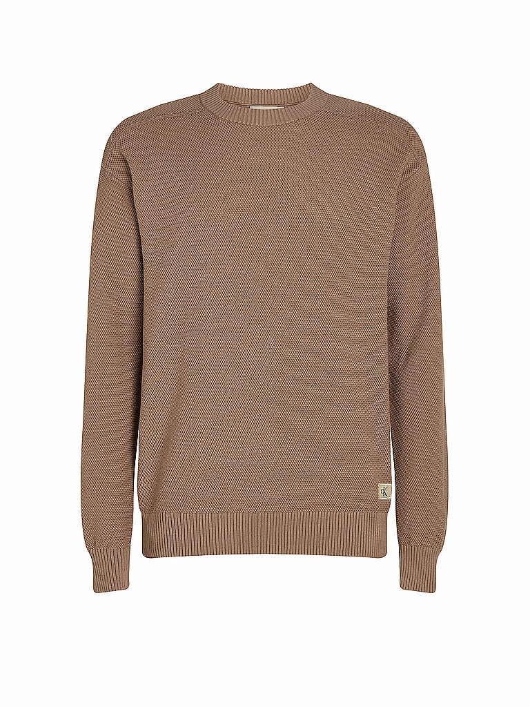 CALVIN KLEIN JEANS Sweater hellbraun | L CALVIN KLEIN JEANS Sweater hellbraun | L von Calvin Klein Jeans