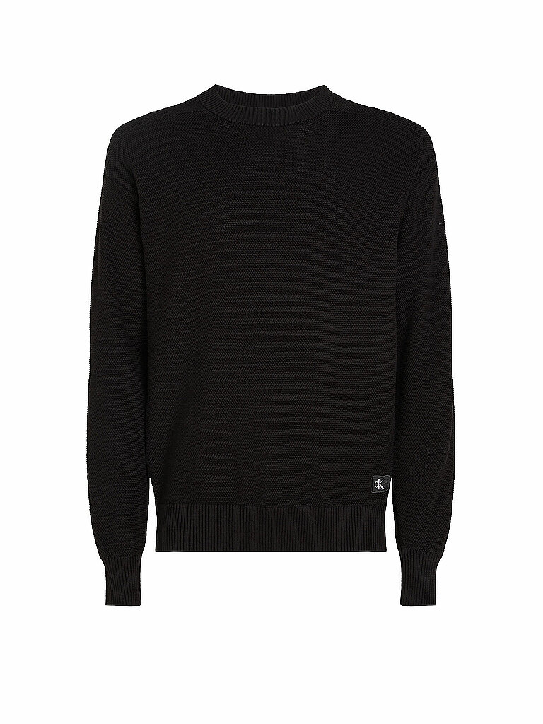 CALVIN KLEIN JEANS Sweater schwarz | L von Calvin Klein Jeans