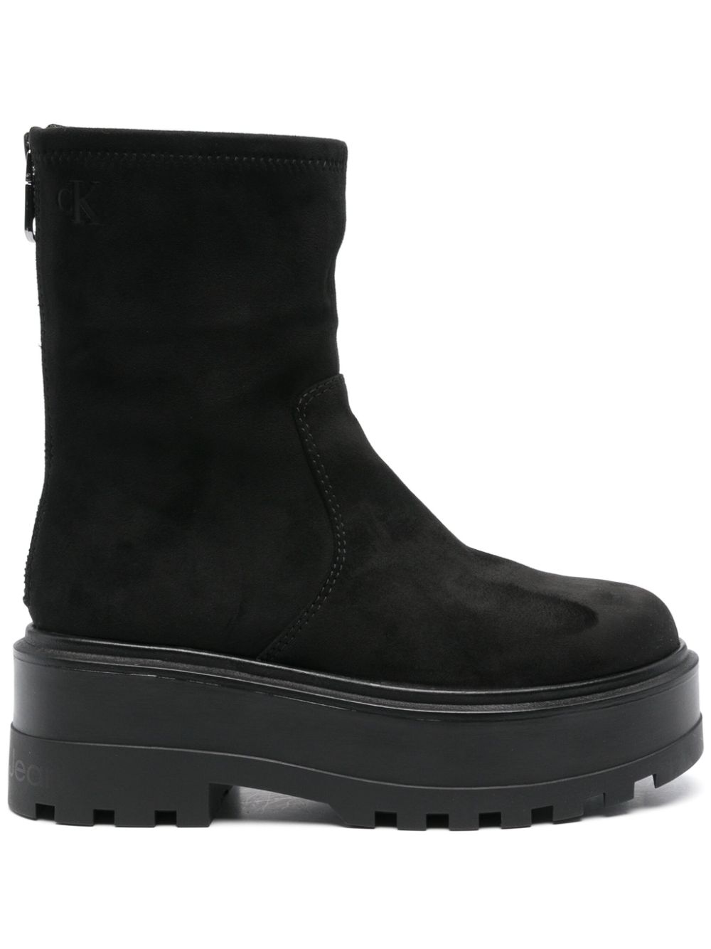 Calvin Klein Jeans 60mm faux-suede boots - Black von Calvin Klein Jeans