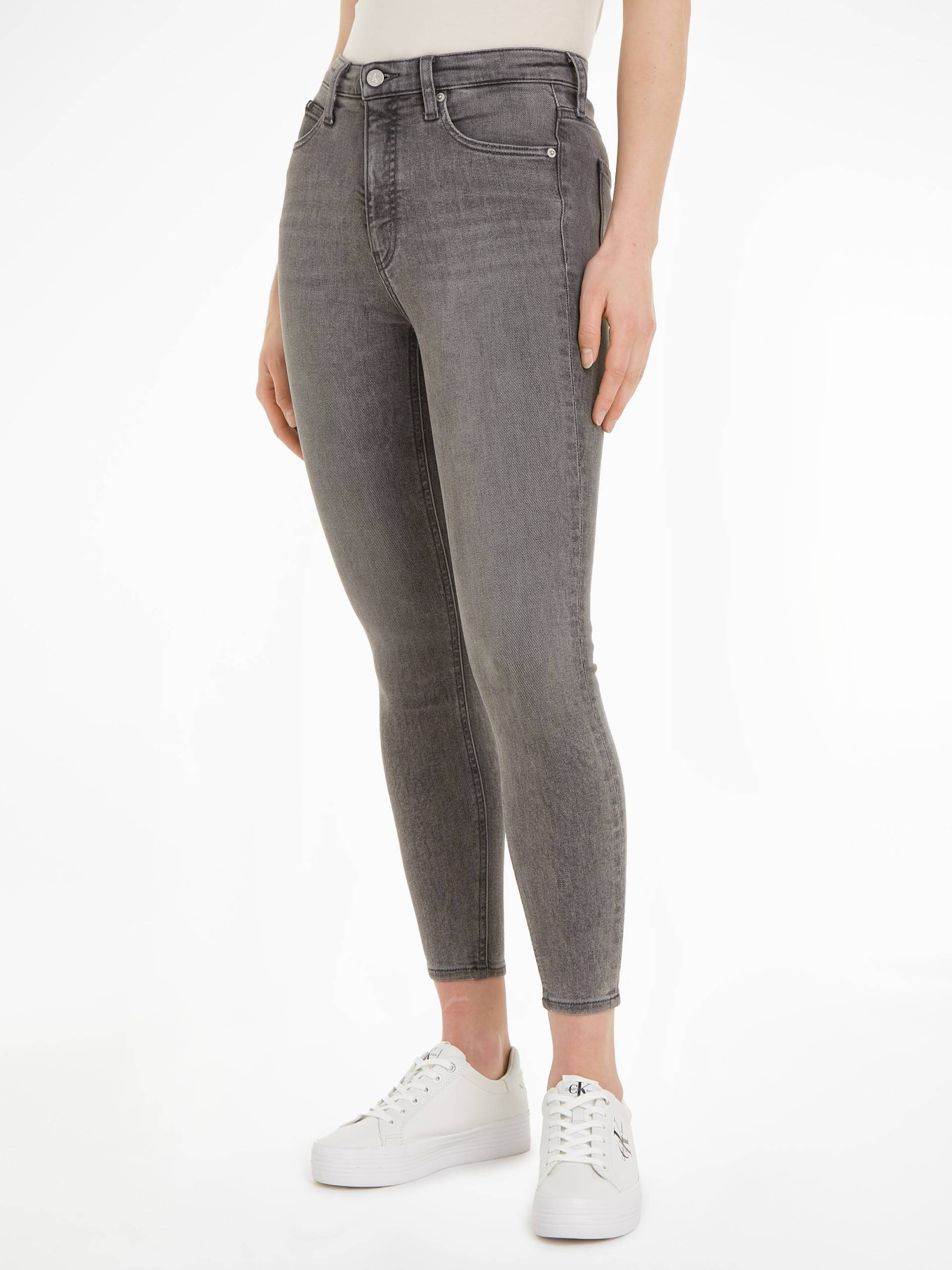 Calvin Klein Jeans Ankle-Jeans »HIGH RISE SUPER SKINNY ANKLE«, mit hohem Bund von Calvin Klein Jeans