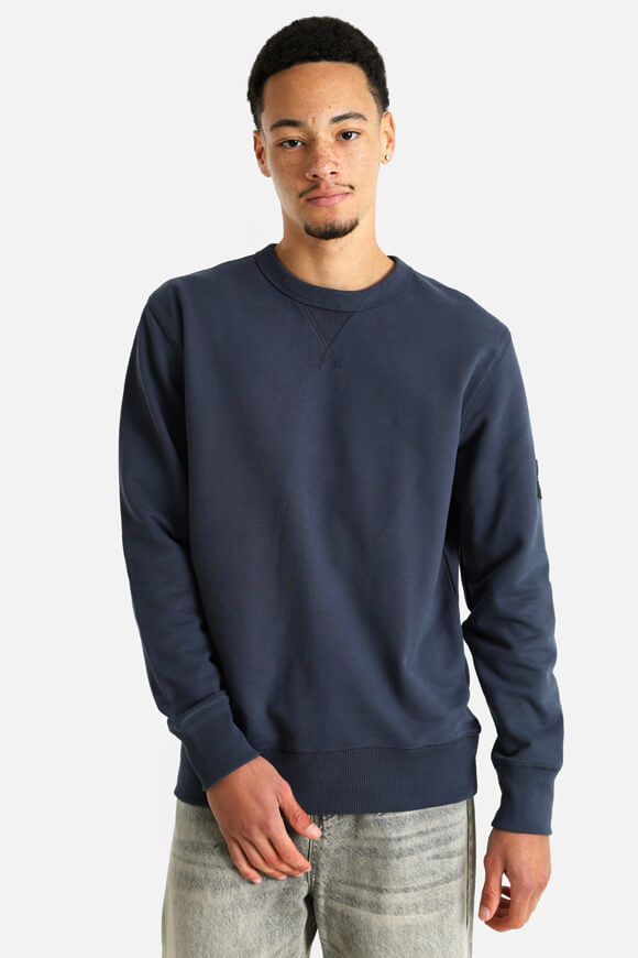 Calvin Klein Jeans Badge Sweatshirt | Ink | Herren  | L von Calvin Klein Jeans