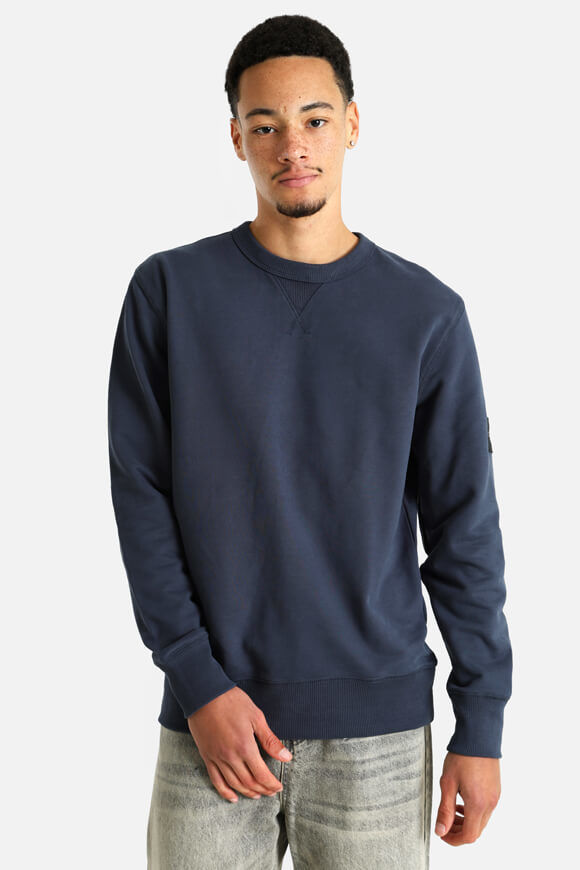 Calvin Klein Jeans Badge Sweatshirt | Ink | Herren  | S von Calvin Klein Jeans