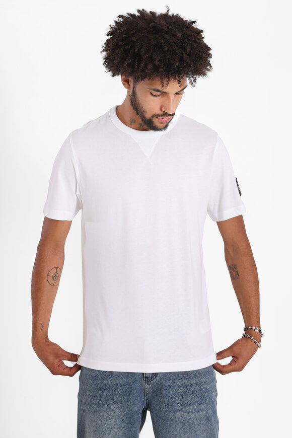 Calvin Klein Jeans Badge T-Shirt | Bright White | Herren  | XL von Calvin Klein Jeans