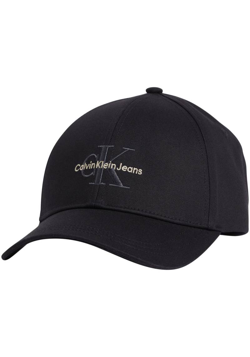 Calvin Klein Jeans Baseball Cap »MONO LOGO EMBRO CAP«, Logostickerei von Calvin Klein Jeans