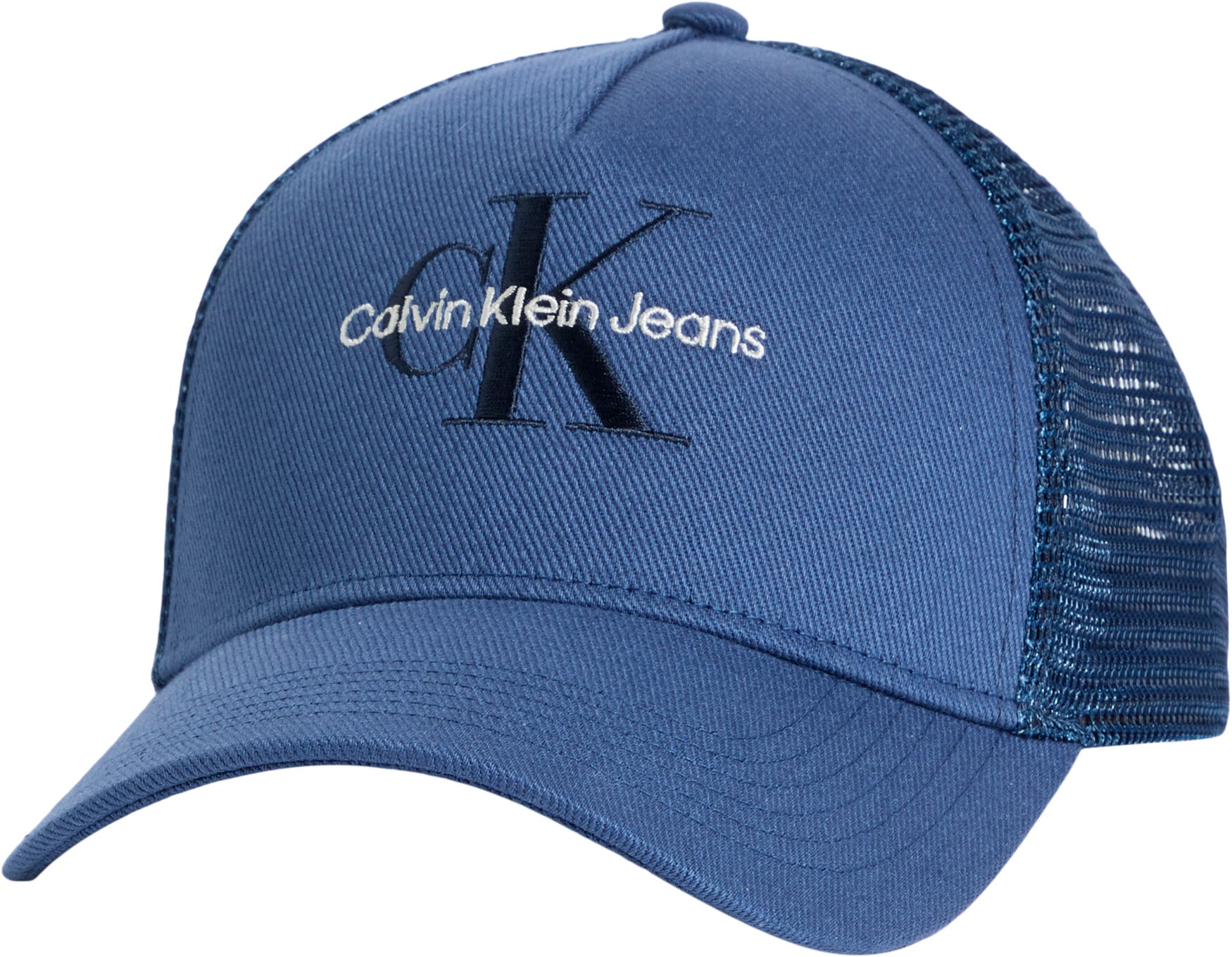 Calvin Klein Jeans Baseball Cap »MONOLOGO 5 PANEL MESH BACK CAP«, mit Logostickerei von Calvin Klein Jeans