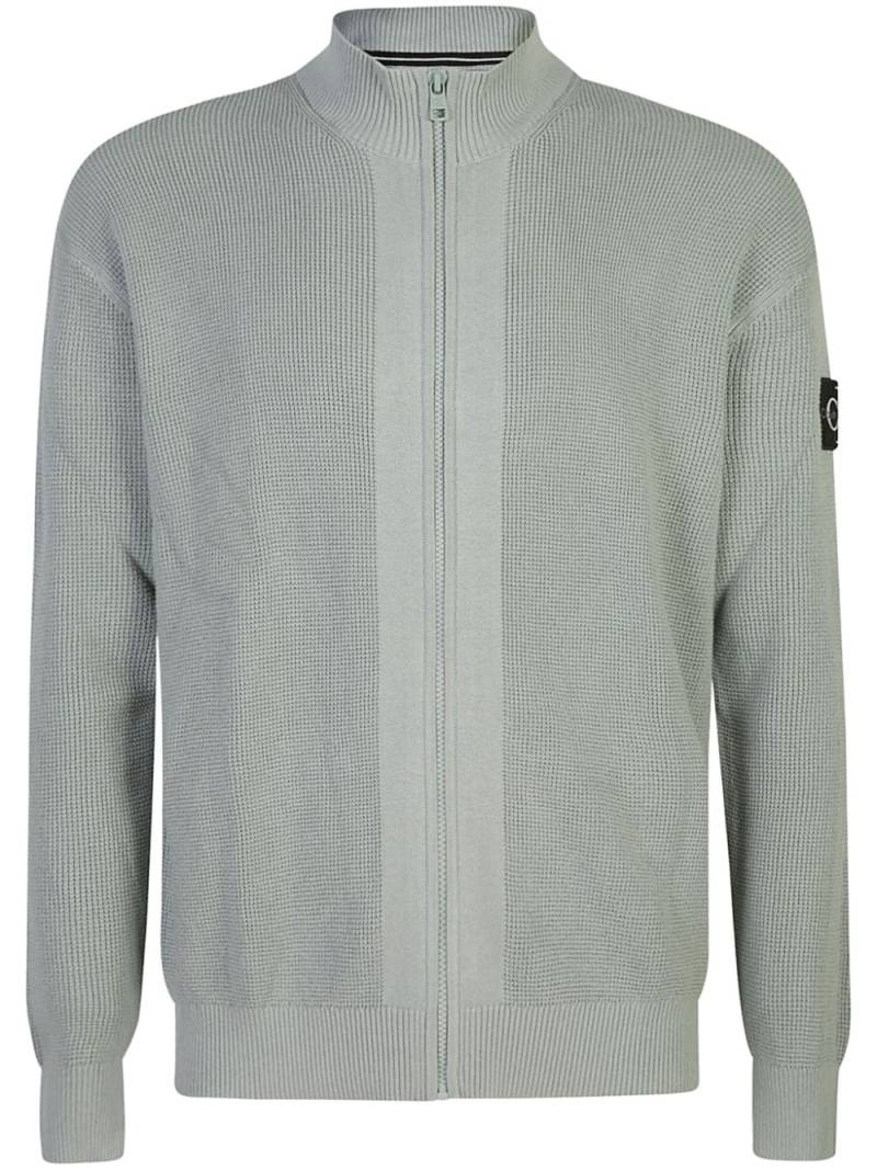 Calvin Klein Jeans Baseball-collar cardigan - Grey von Calvin Klein Jeans