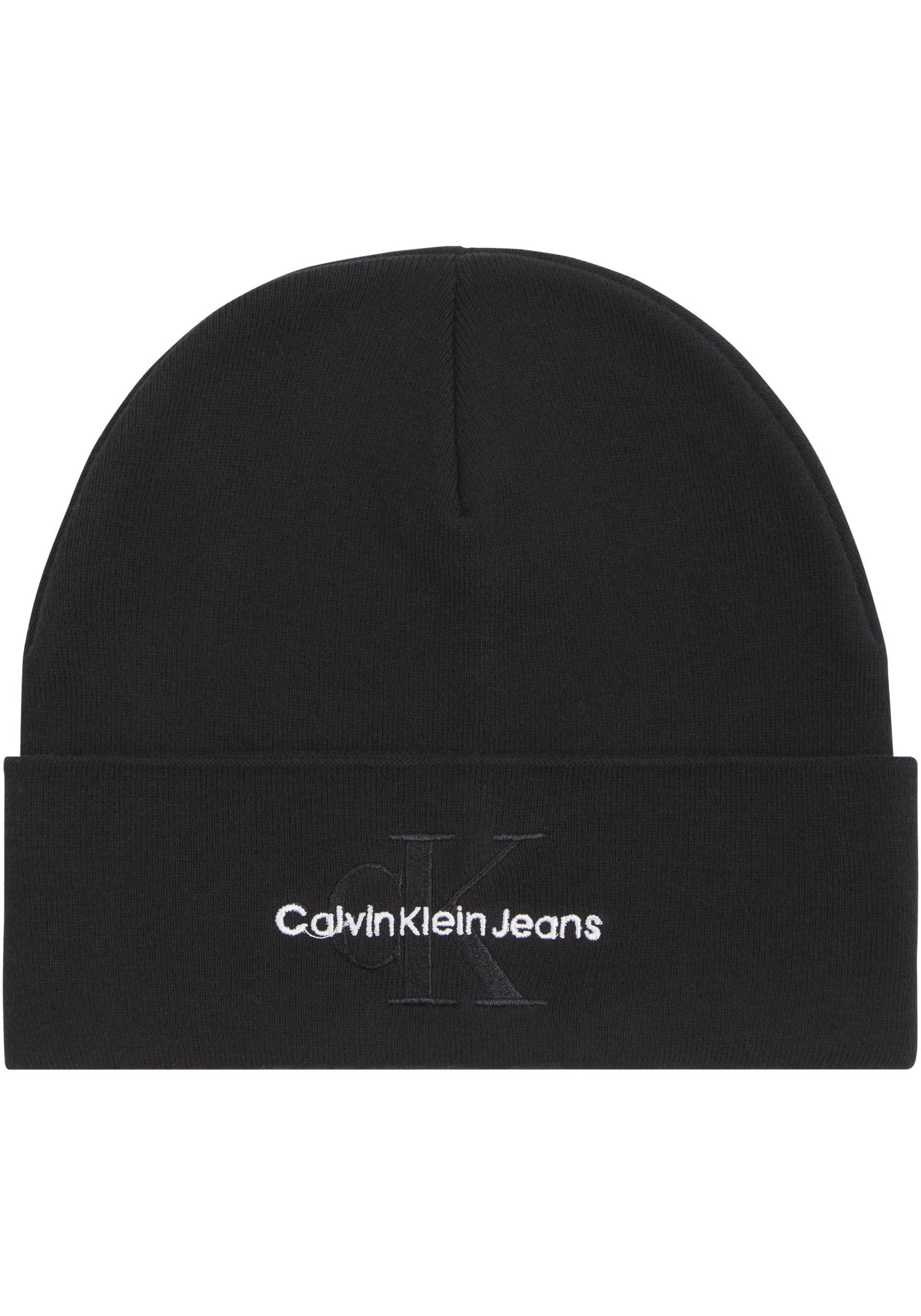 Calvin Klein Jeans Beanie »MONO LOGO EMBRO BEANIE«, mit Logostickerei von Calvin Klein Jeans