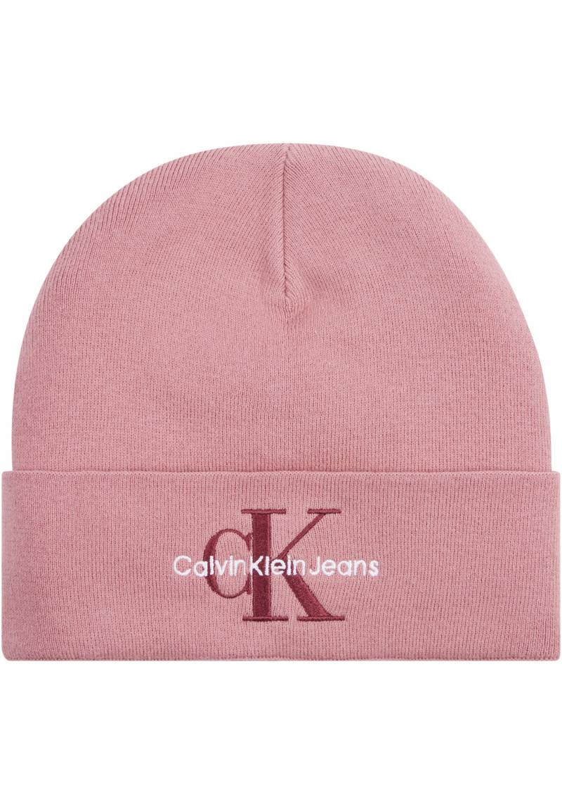 Calvin Klein Jeans Beanie »MONO LOGO EMBRO BEANIE«, mit Logostickerei von Calvin Klein Jeans