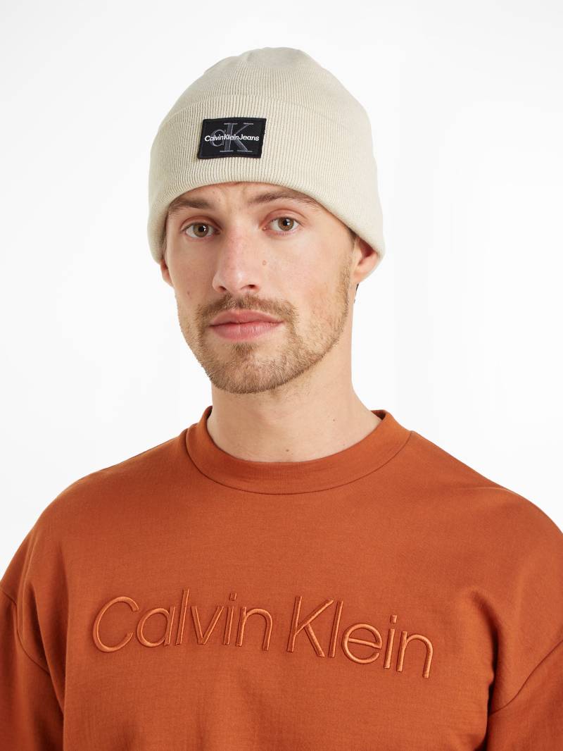 Calvin Klein Jeans Beanie »MONO LOGO PATCH BEANIE«, mit Logopatch von Calvin Klein Jeans