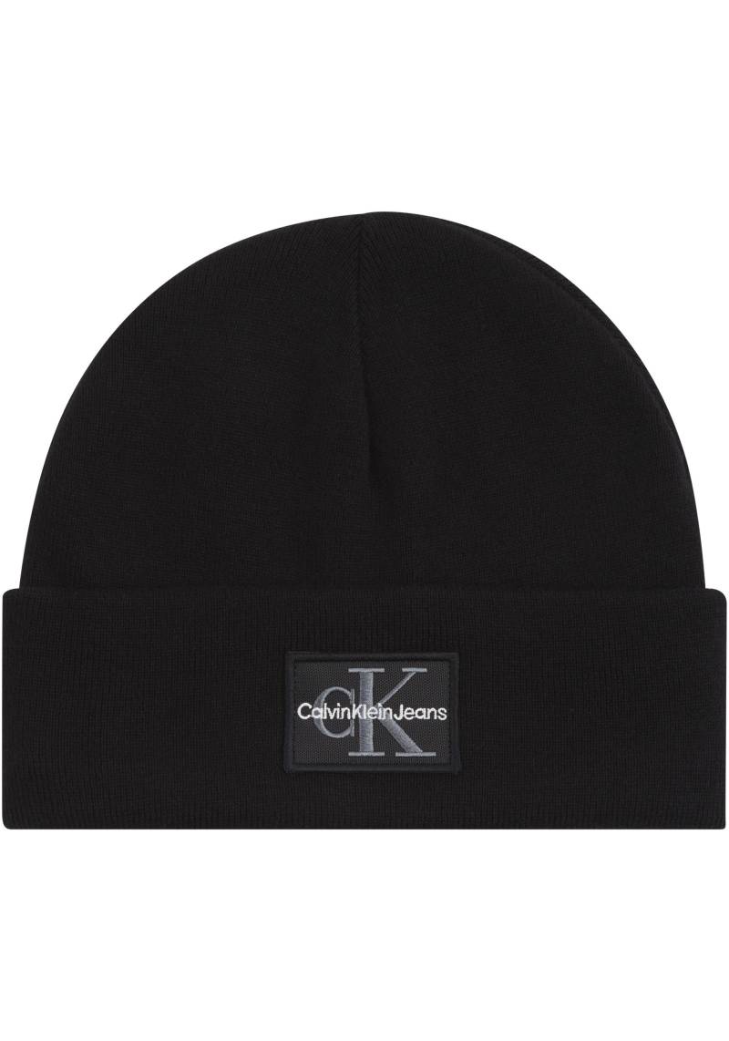 Calvin Klein Jeans Beanie »MONO LOGO PATCH BEANIE WARM«, mit Logopatch von Calvin Klein Jeans