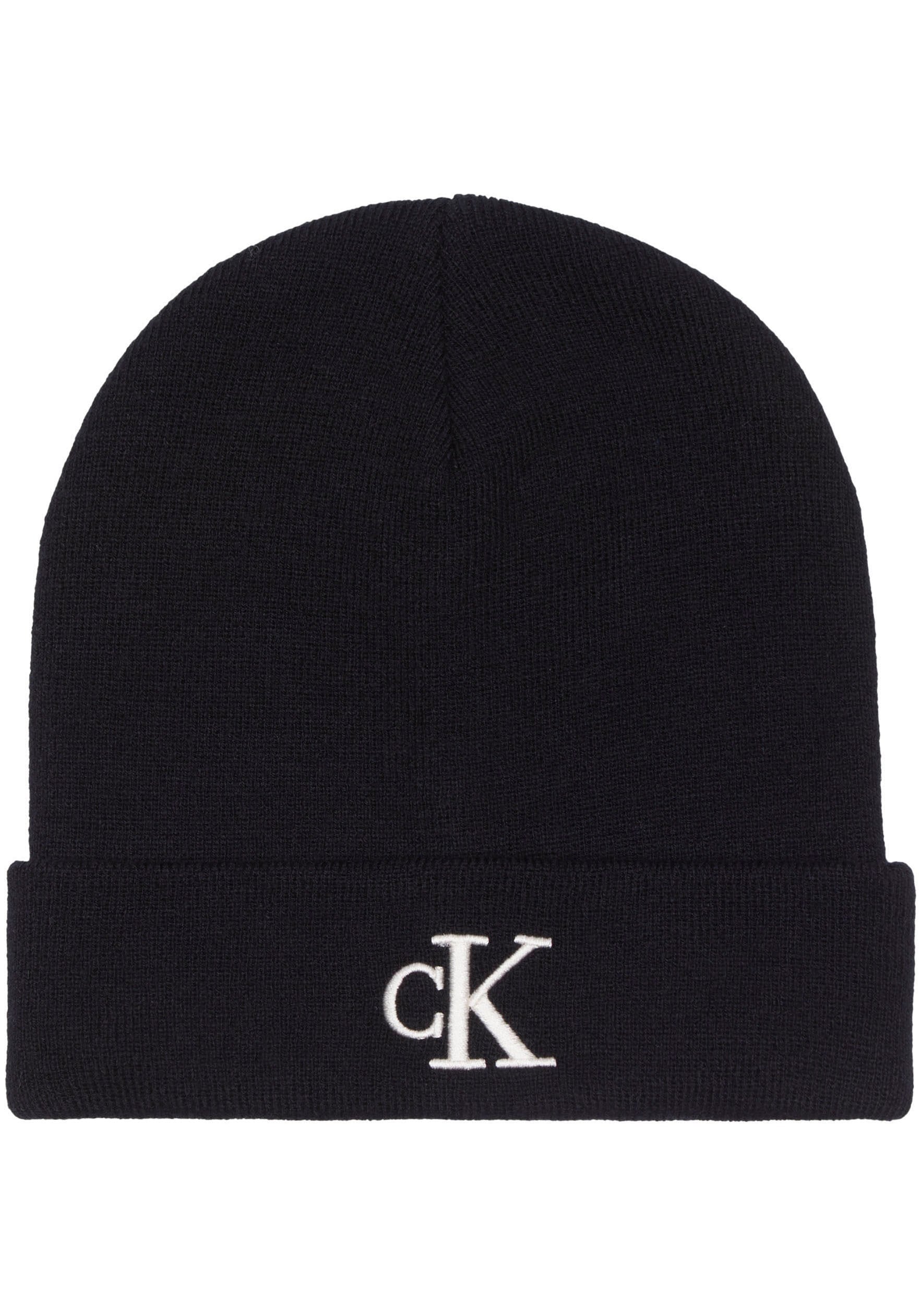 Calvin Klein Jeans Beanie »MONOGRAM EMBRO BEANIE«, mit Calvin Klein Jeans Stickerei von Calvin Klein Jeans