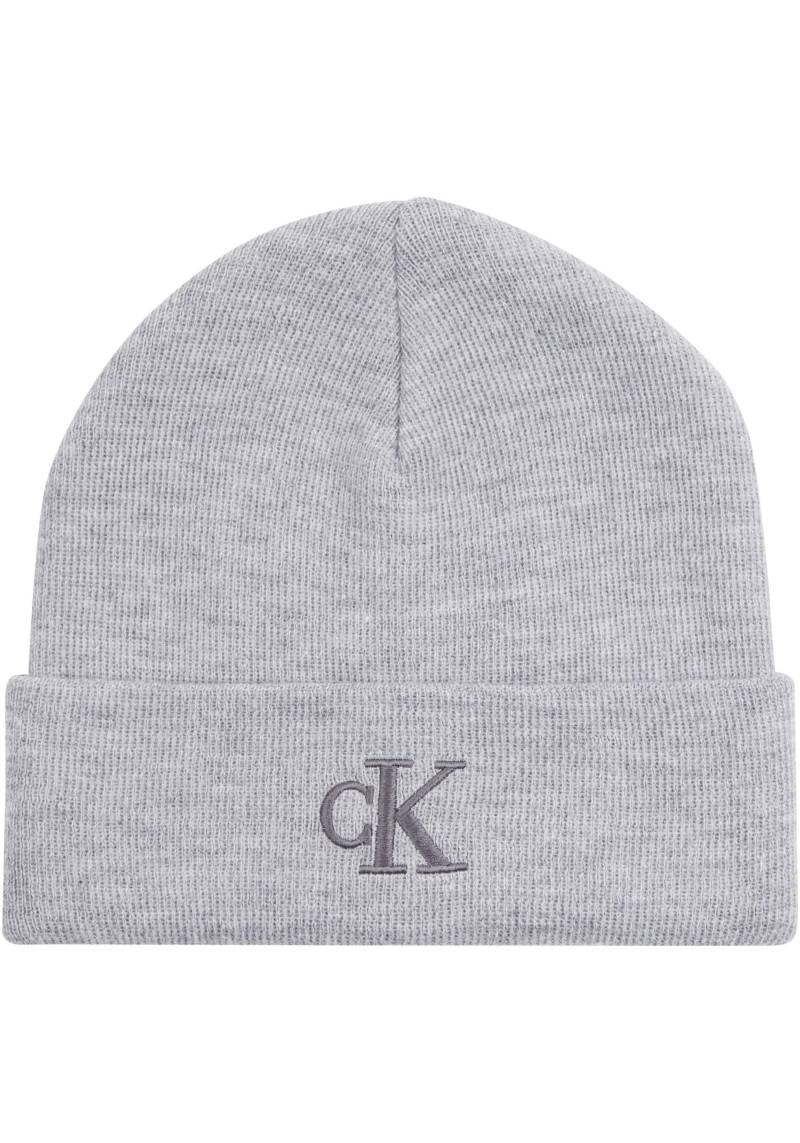 Calvin Klein Jeans Beanie »MONOGRAM EMBRO BEANIE«, mit Calvin Klein Jeans Stickerei von Calvin Klein Jeans