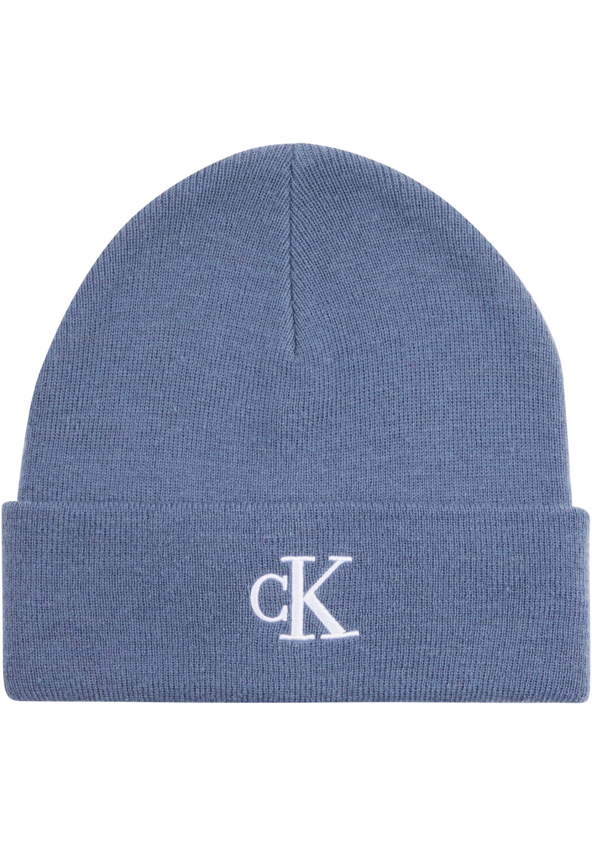 Calvin Klein Jeans Beanie »MONOGRAM EMBRO BEANIE«, mit Logostickerei von Calvin Klein Jeans