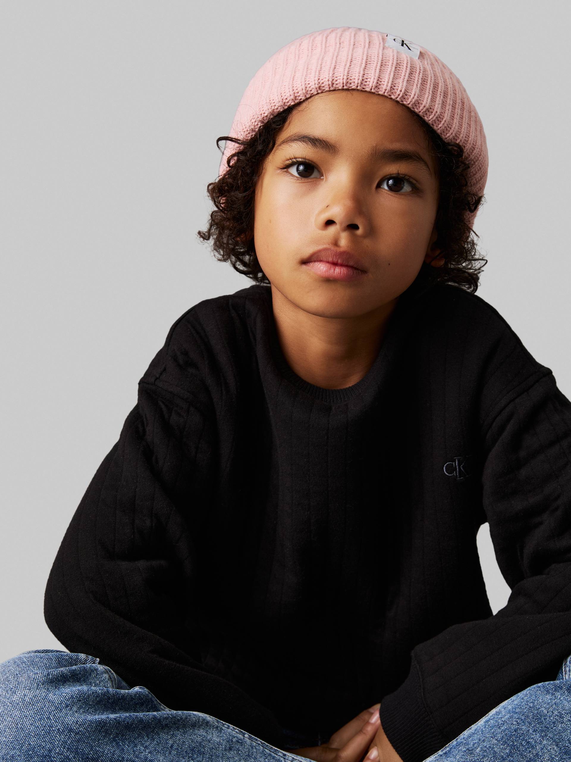 Calvin Klein Jeans Beanie »Monogram Rib Beanie«, mit Logopatch Calvin Klein Jeans Beanie »Monogram Rib Beanie«, mit Logopatch von Calvin Klein Jeans