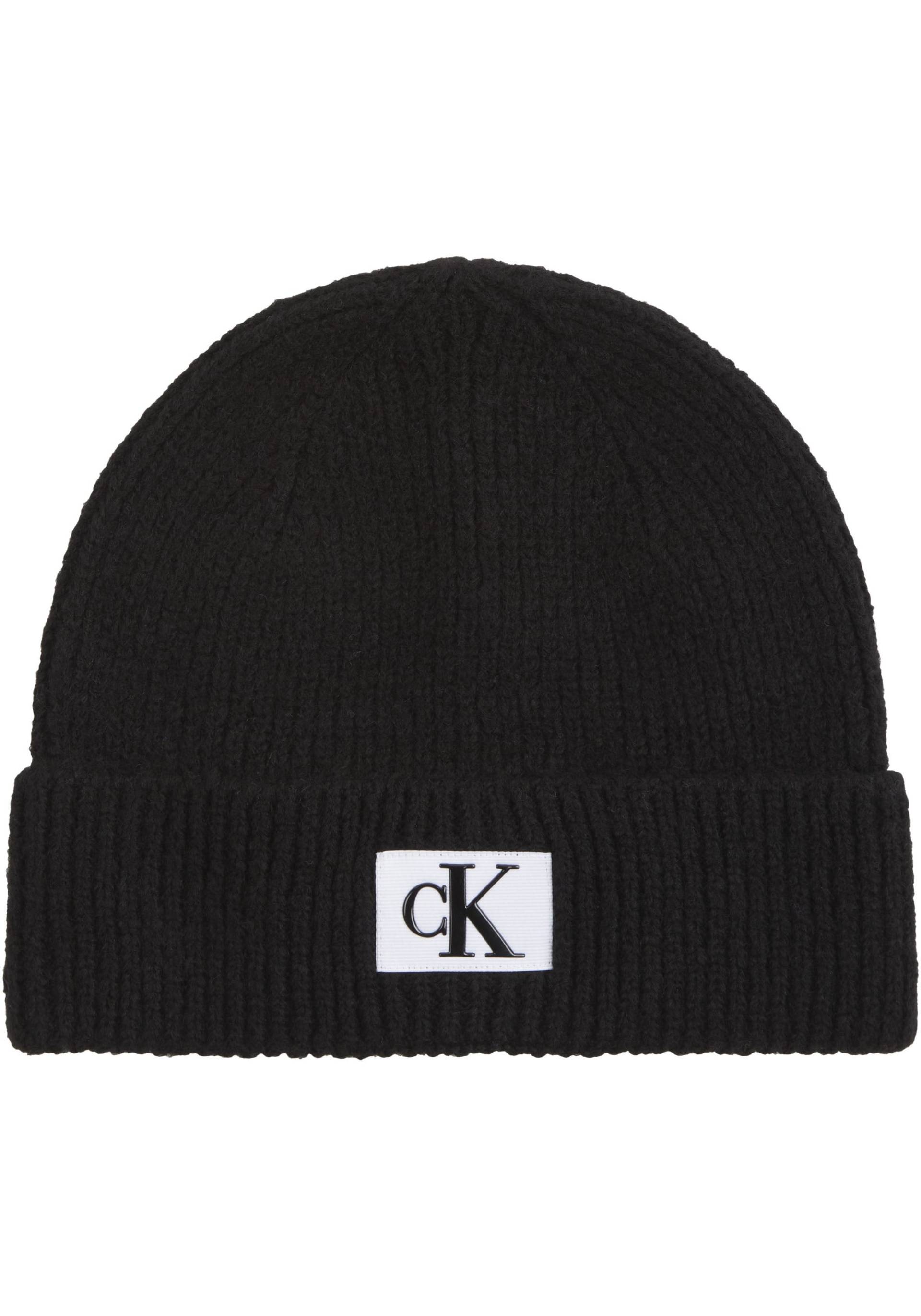 Calvin Klein Jeans Beanie »SEASONAL PATCH BEANIE«, mit Logopatch von Calvin Klein Jeans