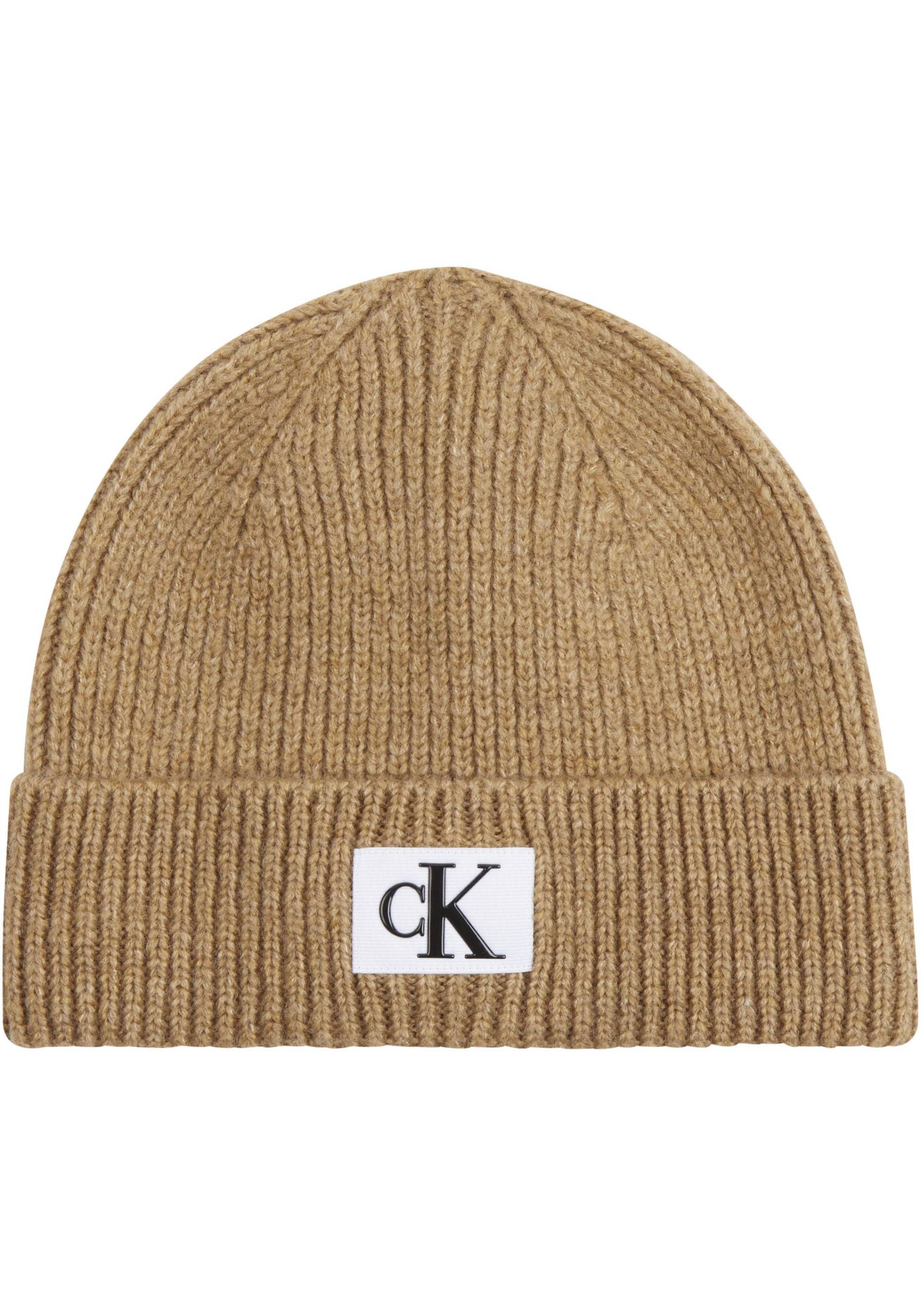 Calvin Klein Jeans Beanie »SEASONAL PATCH BEANIE«, mit Logopatch von Calvin Klein Jeans