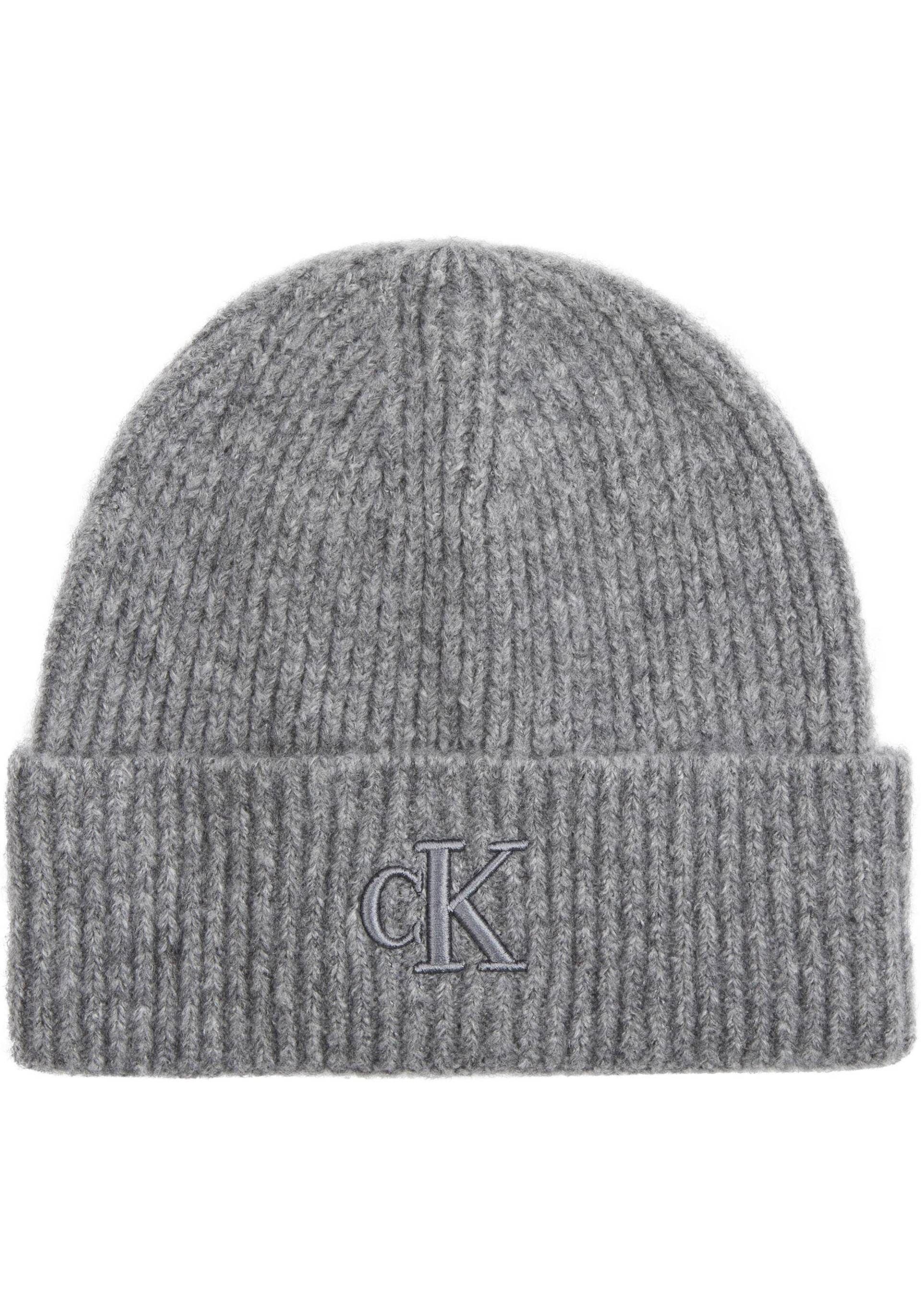 Calvin Klein Jeans Beanie »THICK EMBROIDERY BEANIE«, mit Logostickerei von Calvin Klein Jeans