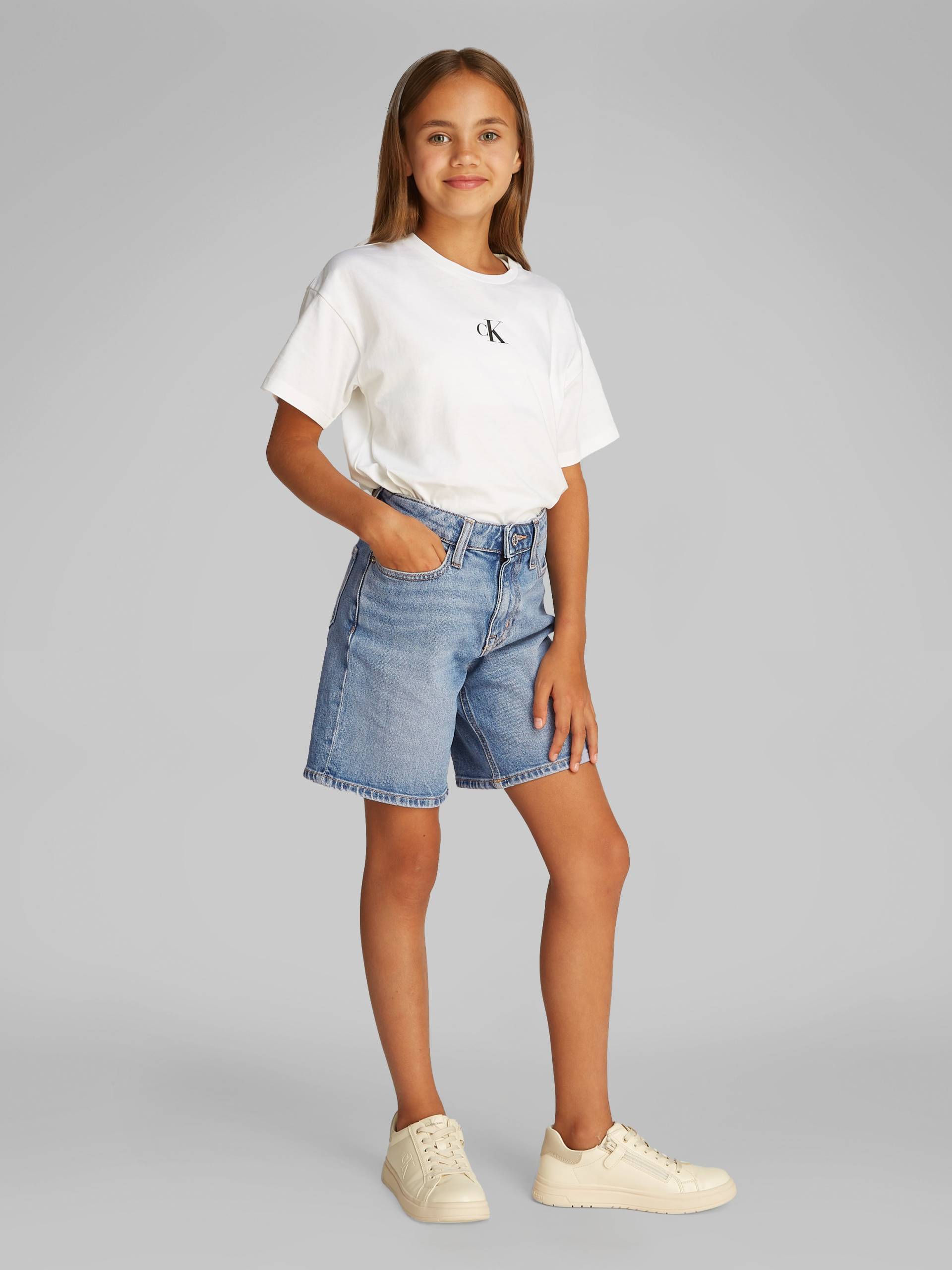 Calvin Klein Jeans Bermudas »BERMUDA SHORTS CLOUDY BLUE«, in blauer Waschung Calvin Klein Jeans Bermudas »BERMUDA SHORTS CLOUDY BLUE«, in blauer Waschung von Calvin Klein Jeans