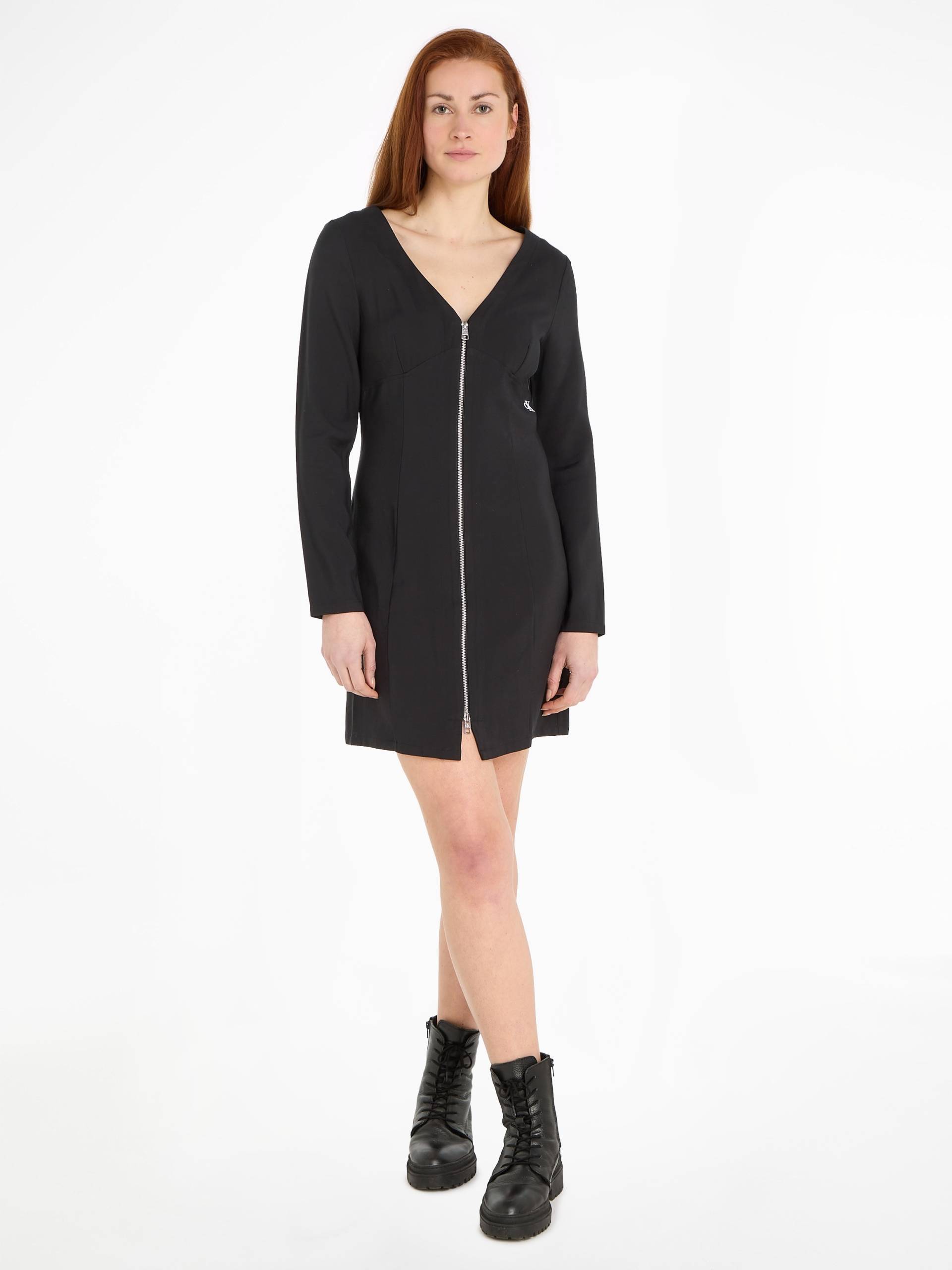 Calvin Klein Jeans Blusenkleid »LONG SLEEVE ZIPPED MINI DRESS« von Calvin Klein Jeans