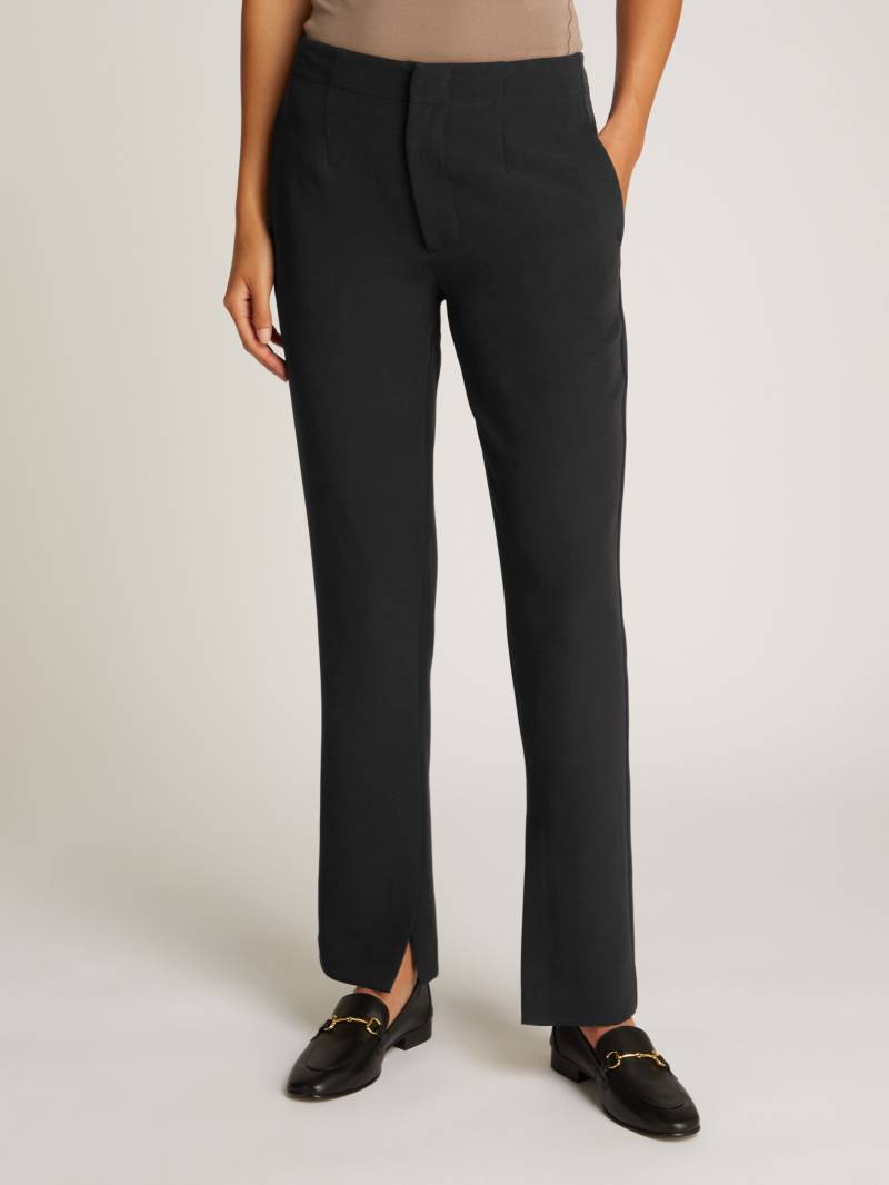 Calvin Klein Jeans Bootcuthose »SPLIT HEM SLIM LEG PANT«, Gesässtaschen, Logodruck von Calvin Klein Jeans