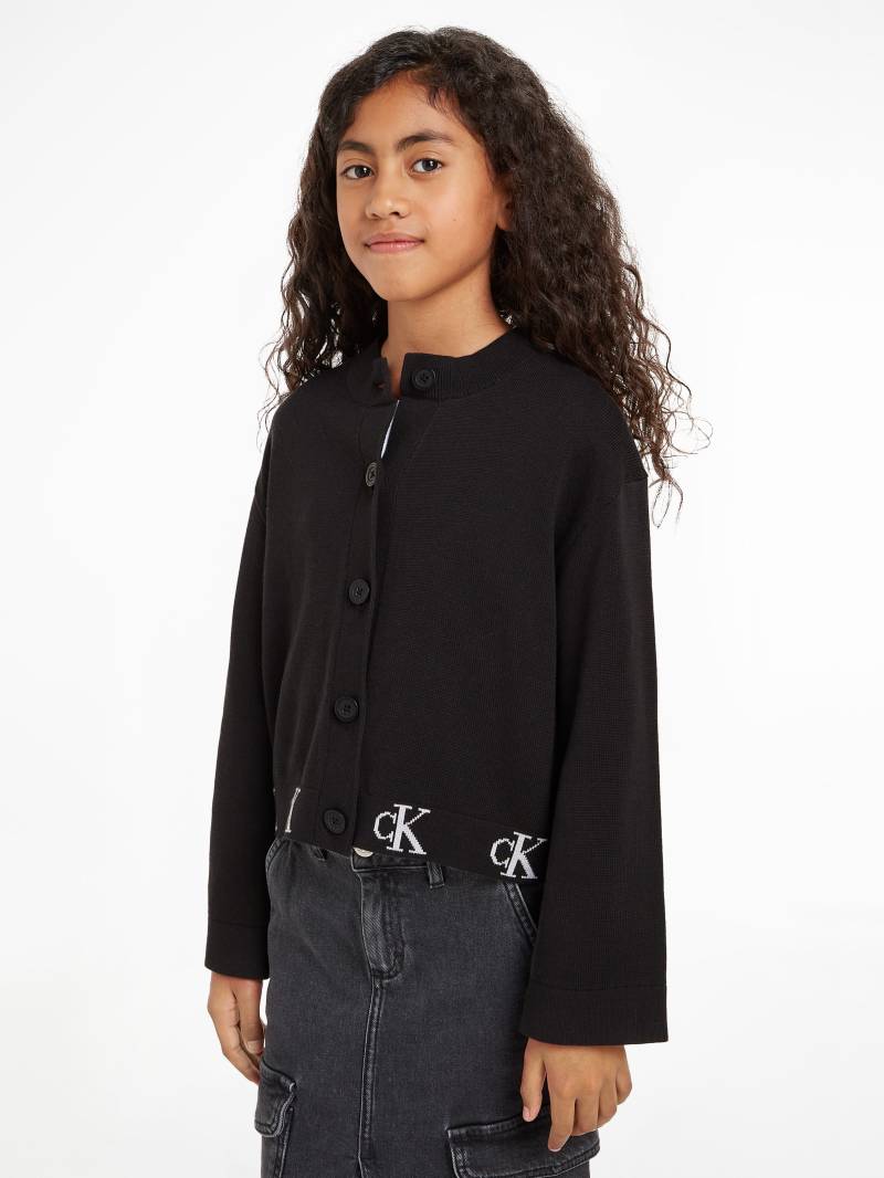 Calvin Klein Jeans Cardigan »MONOGRAM LOGO CARDIGAN«, für Kinder bis 16 Jahre von Calvin Klein Jeans