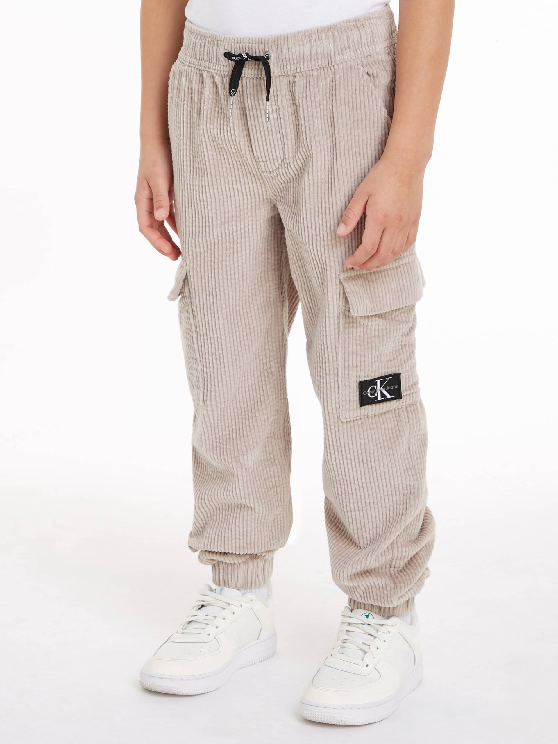 Calvin Klein Jeans Cargohose »CORDUROY BADGE CARGO JOGGER« von Calvin Klein Jeans