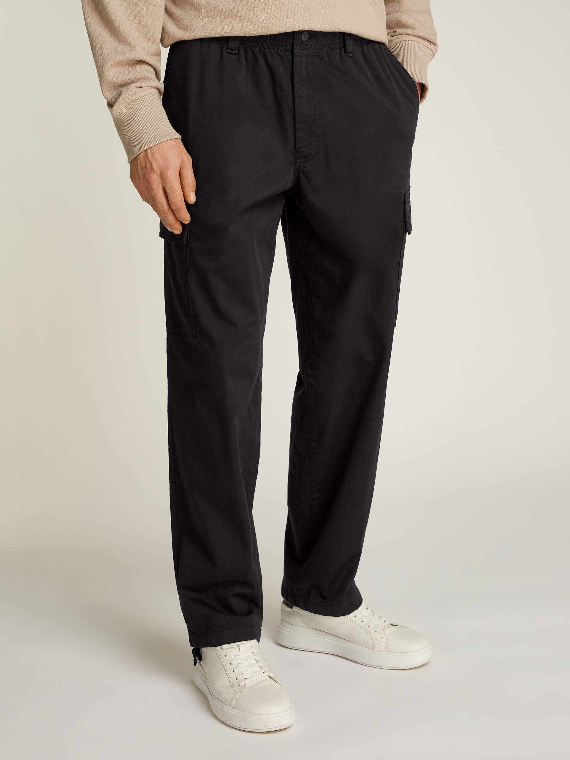 Calvin Klein Jeans Cargohose »REGULAR STRAIGHT CARGO«, mit Logoprägung von Calvin Klein Jeans