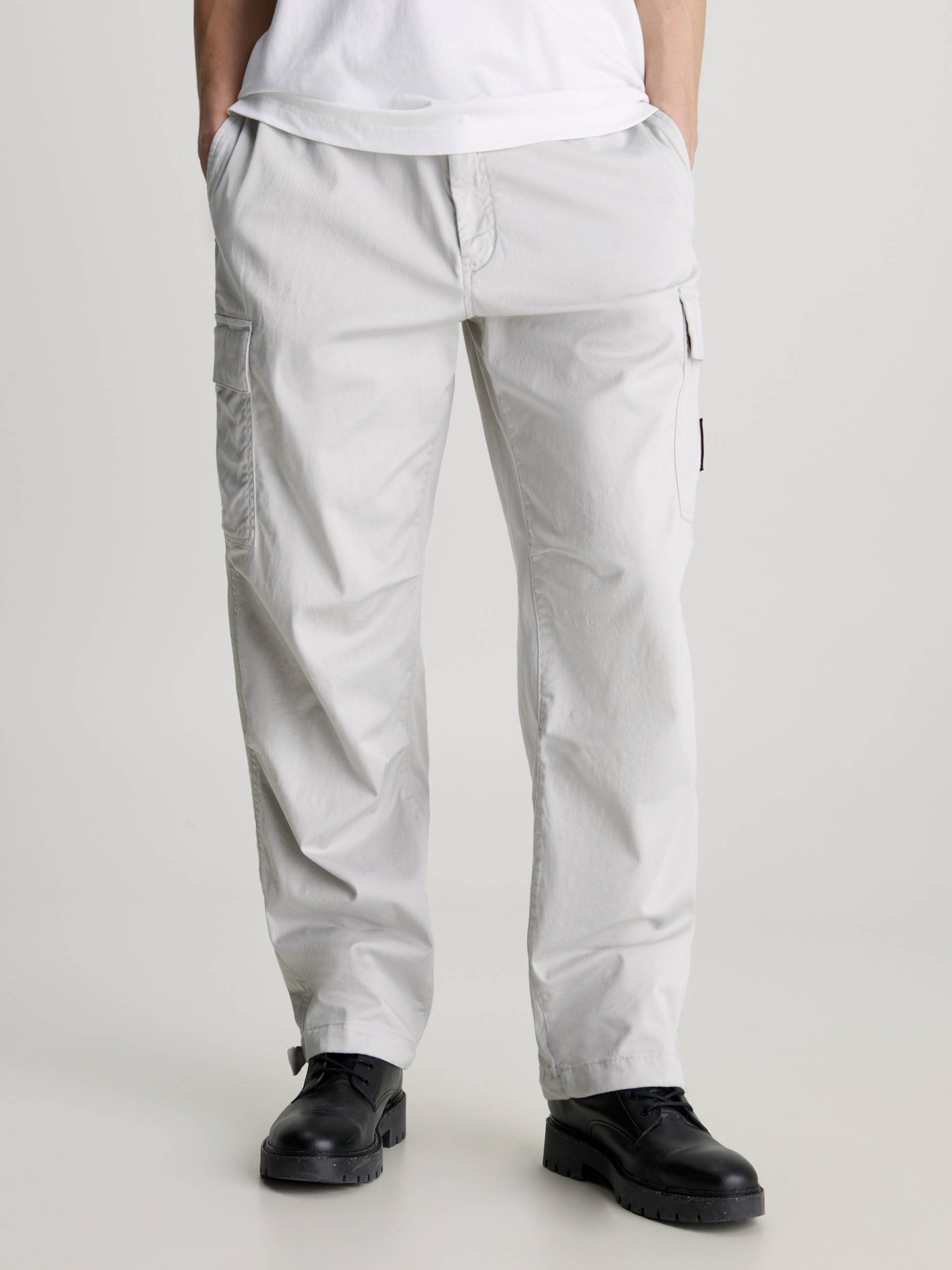 Calvin Klein Jeans Cargohose »STRAIGHT CARGO PANT«, mit Calvin Klein Logo-Badge von Calvin Klein Jeans