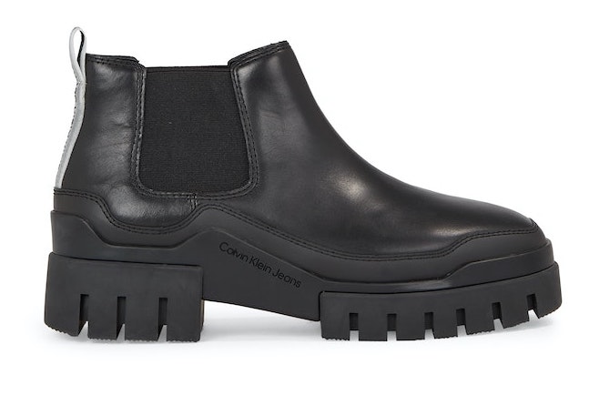 Calvin Klein Jeans Chelseaboots »COM BOOT LOW CHELSEA LTH IN LUM«, mit stark profilierter Laufsohle von Calvin Klein Jeans