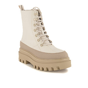 Calvin Klein Jeans Damen Schnürboot Beige von Calvin Klein Jeans