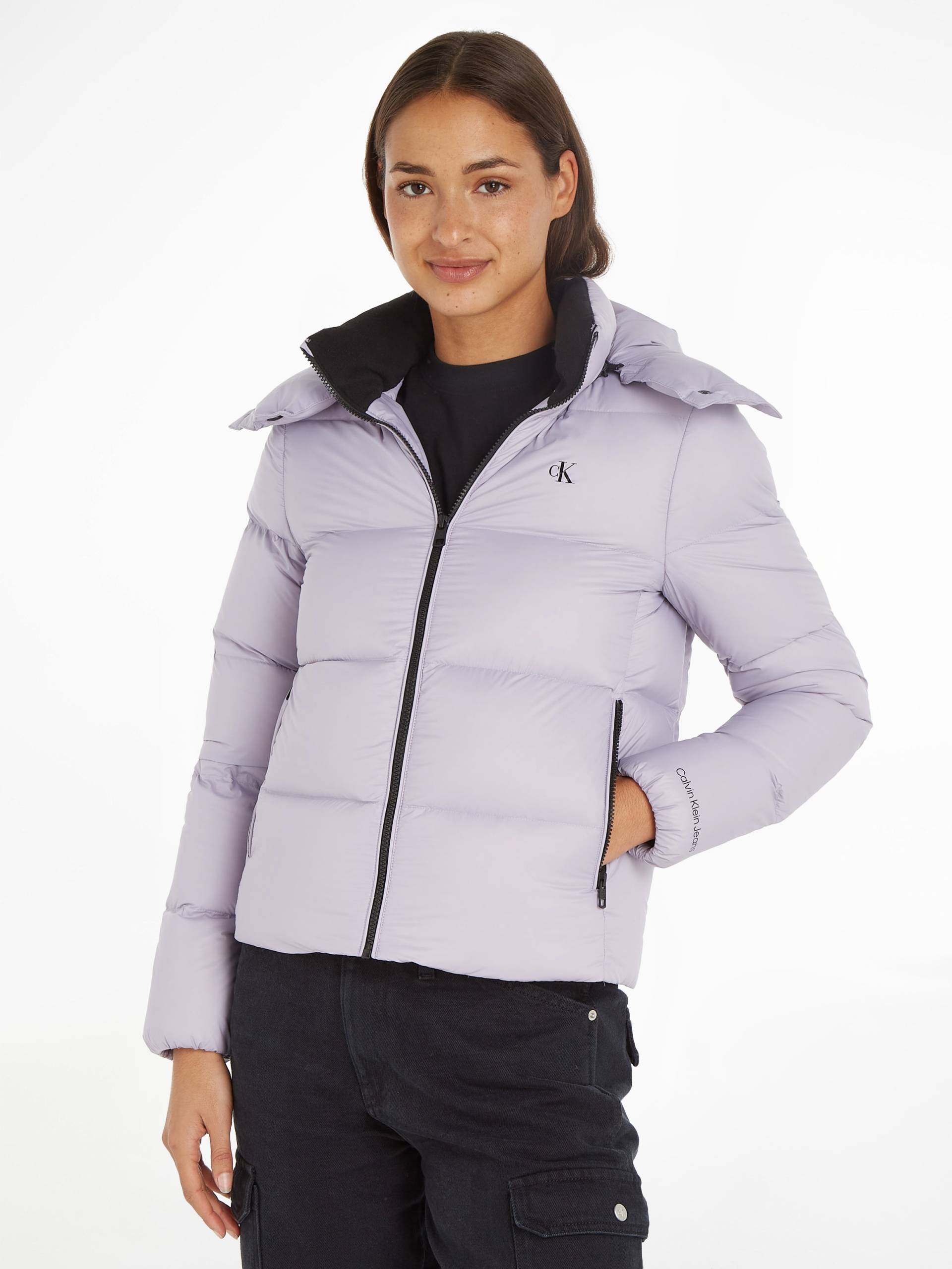 Calvin Klein Jeans Daunenjacke »MW DOWN ARCHETYPE SHORT PUFFER«, mit Kapuze, mit Markenlogo von Calvin Klein Jeans