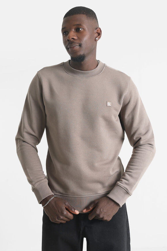 Calvin Klein Jeans Embro Badge sweatshirt | Falcon | Herren  | S von Calvin Klein Jeans