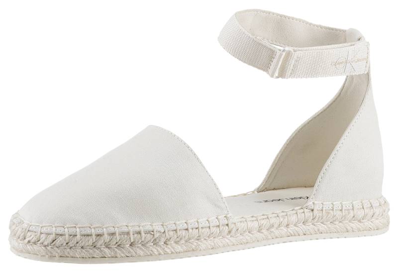 Calvin Klein Jeans Espadrille »EMMA 5C *I«, Strandschuh, Sommerschuhe, Sandale mit Klettriemchen und Juteabsatz von Calvin Klein Jeans