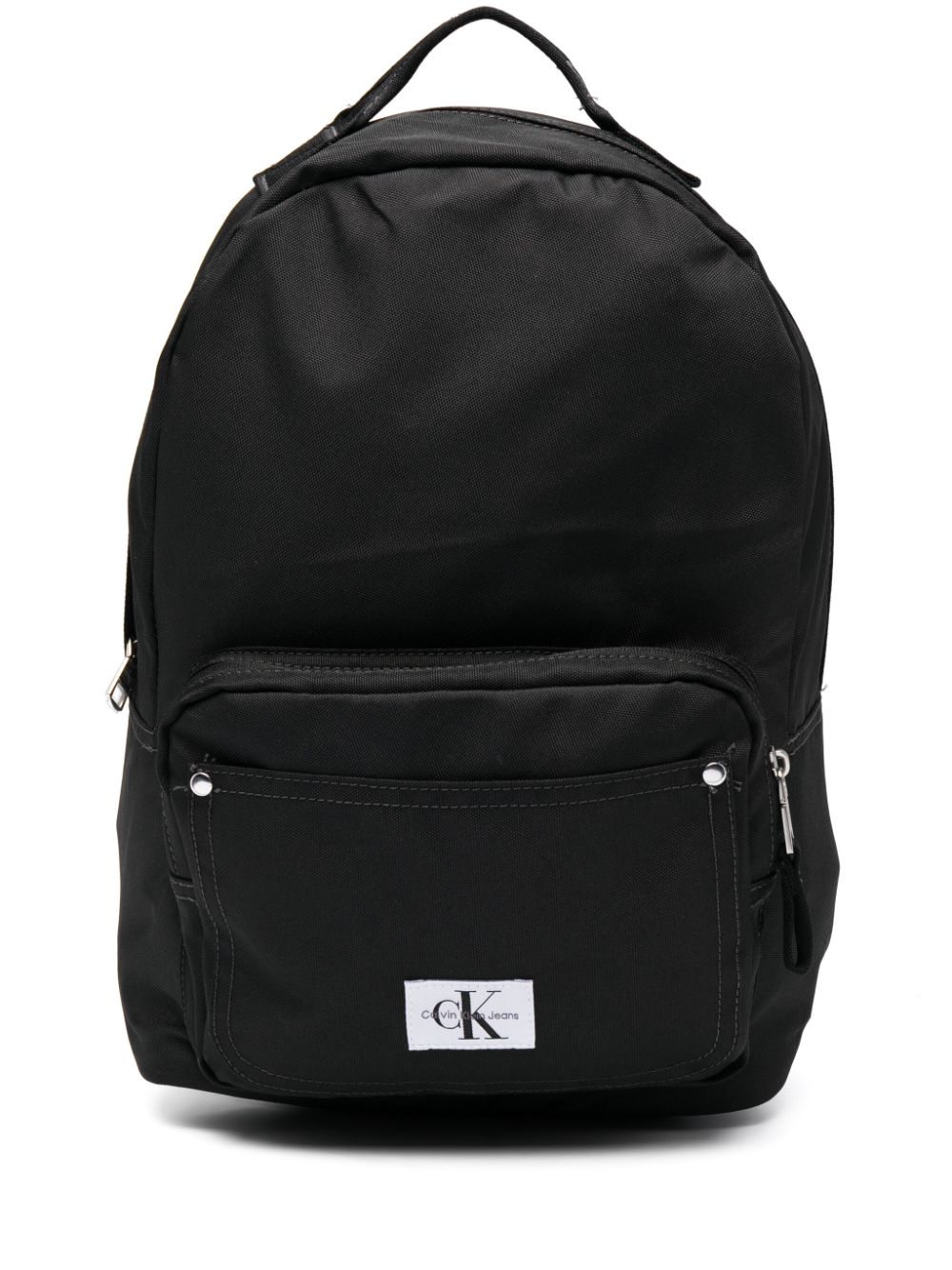 Calvin Klein Jeans Essentials Campus logo-patch backpack - Black von Calvin Klein Jeans